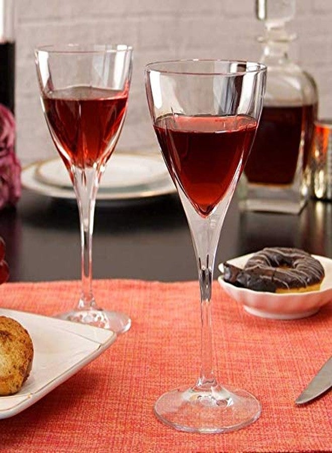 RCR Cristalleria Italiana Fusion Goblet Crystal Red Wine Glass - Set of 6 (220 ml) - Image 3