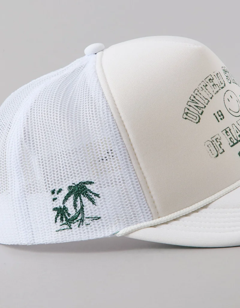 American Eagle  AE | Smiley® Trucker Hat  | Best Price UAE