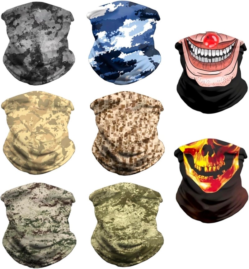 VCZUIUC Big & small space compatible mens Color Balaclavas Hardened processed substance - Image 1