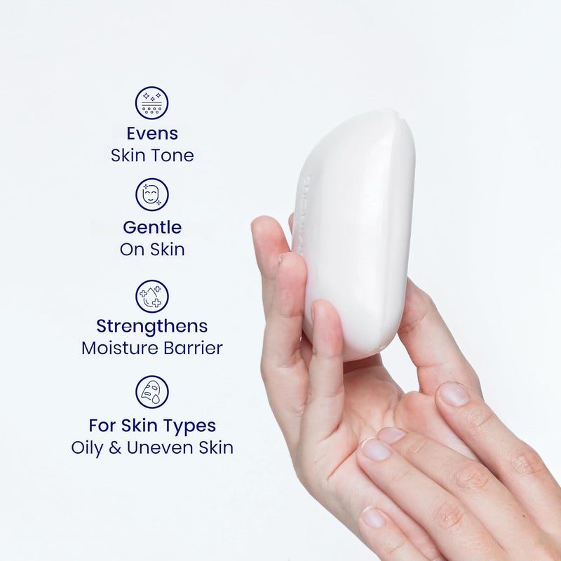 RELUMINS صابون ريلومينز لومي نوس ألترا جلو لبشرة ناعمة ومُرطبة، صابون عناية بالبشرة لطيف وفاخر لبشرة متألقة وصحية ومغذية 135غ - Image 4