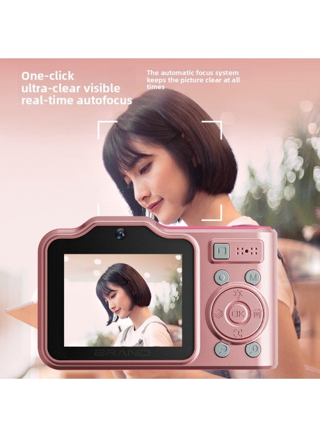 Generic HD Student Party Dedicated Digital Camera Small Portable Retro Ccd Campus Travel Vlog Selfie Camera-Body Color:Memory Card-64g  - Image 4