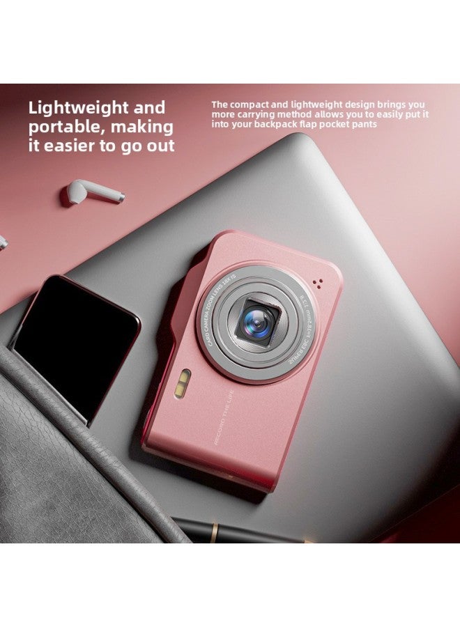 Generic HD Student Party Dedicated Digital Camera Small Portable Retro Ccd Campus Travel Vlog Selfie Camera-Body Color:Memory Card-64g  - Image 5