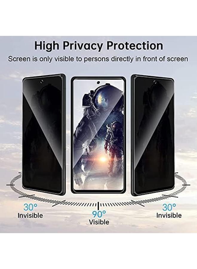erorex Privacy Screen Protector For Google Pixel 6A With Clear Case Anti Spy Soft Screen Replacemnt Film With Back Cover For Google Pixel 6A Not Glass - Image 5