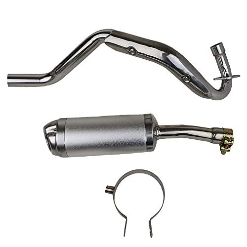 RedCap Muffler Exhaust Assembly System for X15 X16 X18 Apollo 125cc Dirt Bike 37CRF-2 2019-2022 - Image 1
