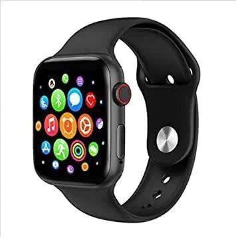 Generic Waterproof Smart Watch with Fitness Tracker Heart Rate Monitor Touchscreen Display Bluetooth Compatible Sports Wristwatch - Image 1