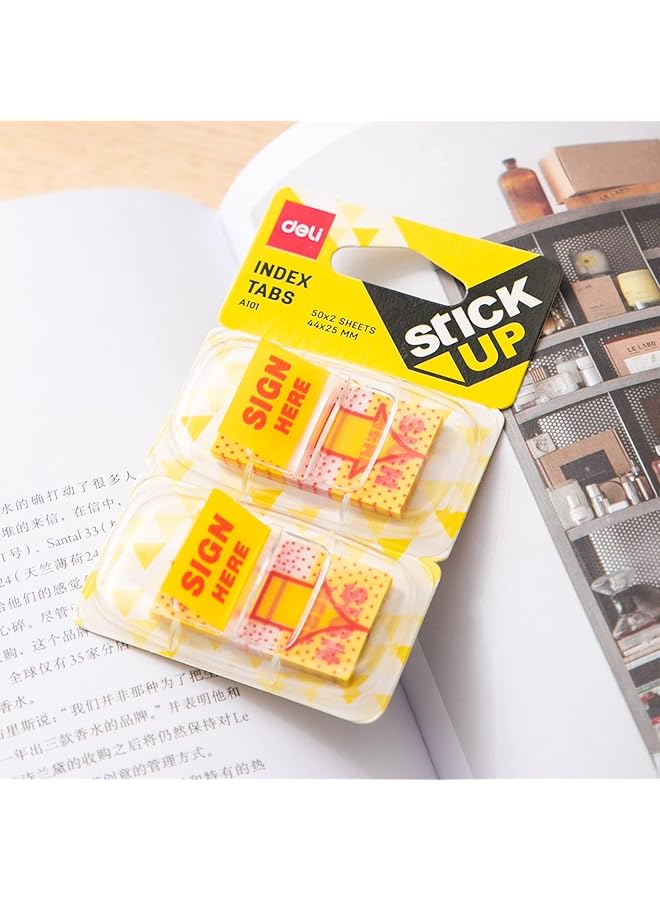 Deli Ea10101 Index Tabs Sign Here - Image 5