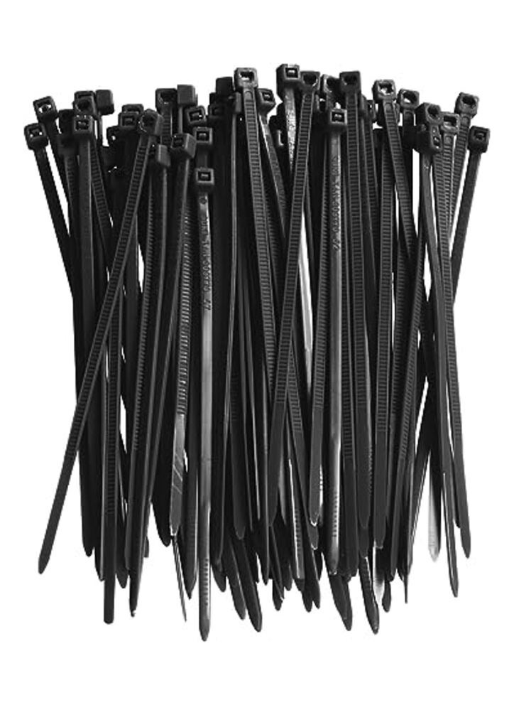 MIRFA Cable Ties 300mm, 100 Pieces Pack Self-Locking Heavy Duty Nylon Plastic Zip Ties Wraps For Home, Office and Outdoor  - Image 1