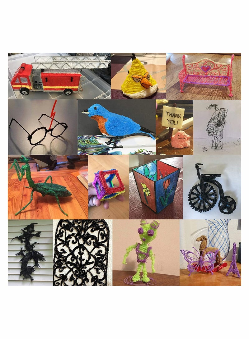 KASTWAVE 3D Drawing Pen With Display And Adjustable Speed And Temperature, with 12 Colors Filament, Holiday Christmas Toys Gifts for Kids - Image 4