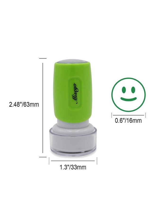 Miseyo Miseyo Pre-Ink Teacher Stamp Set - 4 Color Mood Expressions - Image 2
