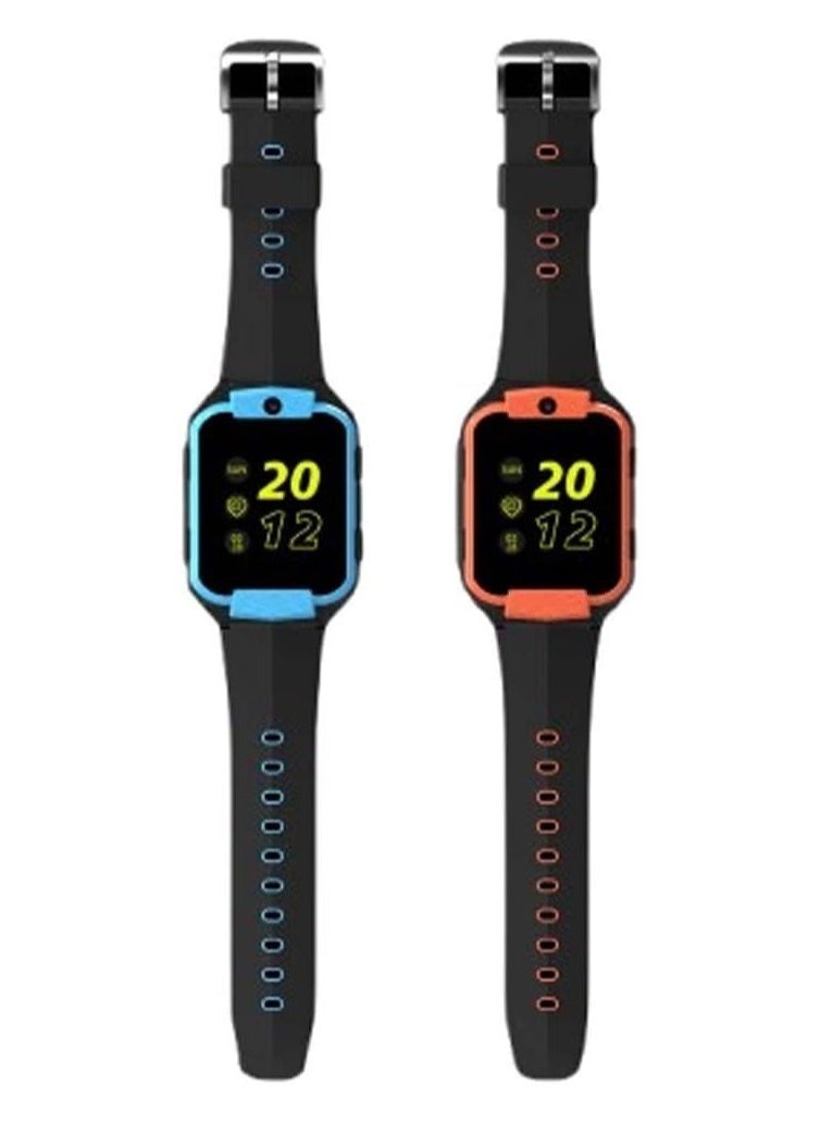 Nabi Z9 Kids Smart Watch with GPS Location Tracker, Voice Calling, HD Full Touch Screen, SIM Card Slot, Waterproof Smartwatch for Boys & Girls with Alarm, Camera, Multi-Colour - Image 4