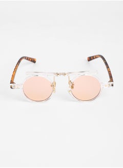 Haute Sauce The Cirque Round Sunglasses - Transparent  - Image 4