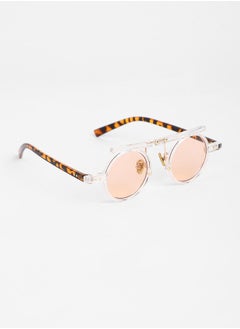 Haute Sauce The Cirque Round Sunglasses - Transparent  - Image 5