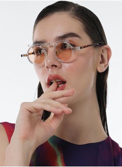 Haute Sauce The Cirque Round Sunglasses - Transparent  - Image 3