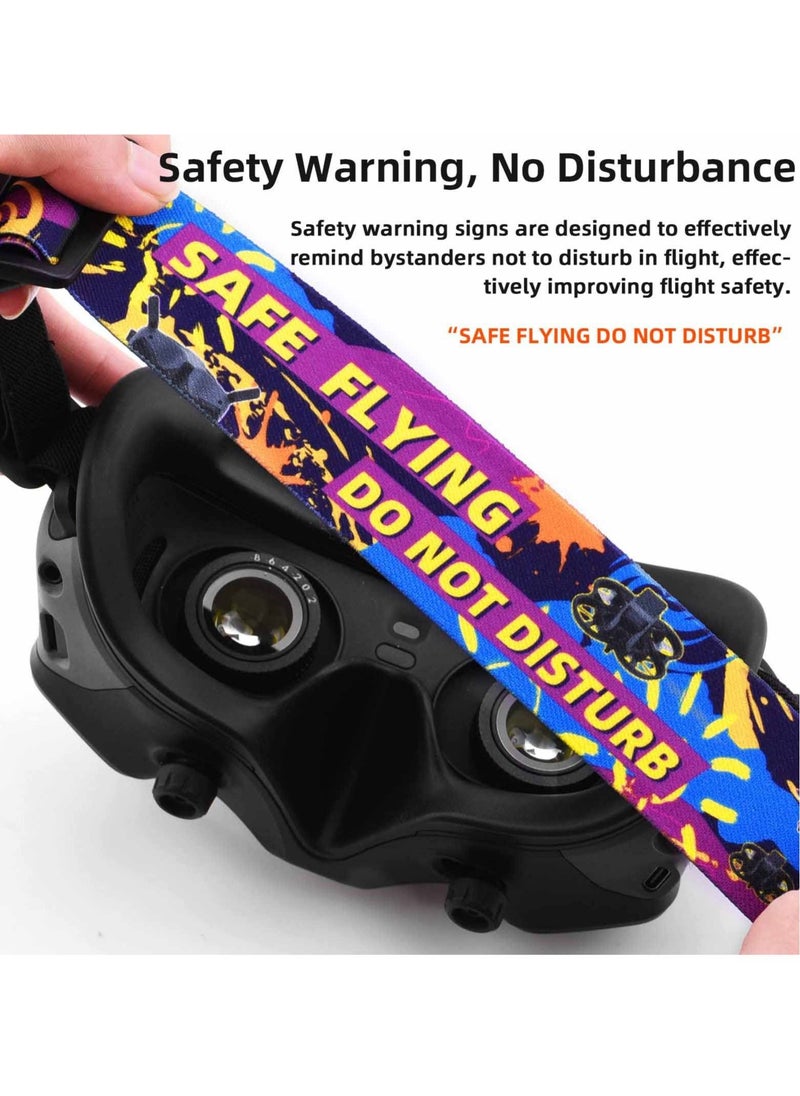 Y&D - Adjustable Head Strap for DJI Avata Goggles 2/DJI FPV V2,Soft Detachable Accessories Combo V2 - Image 1