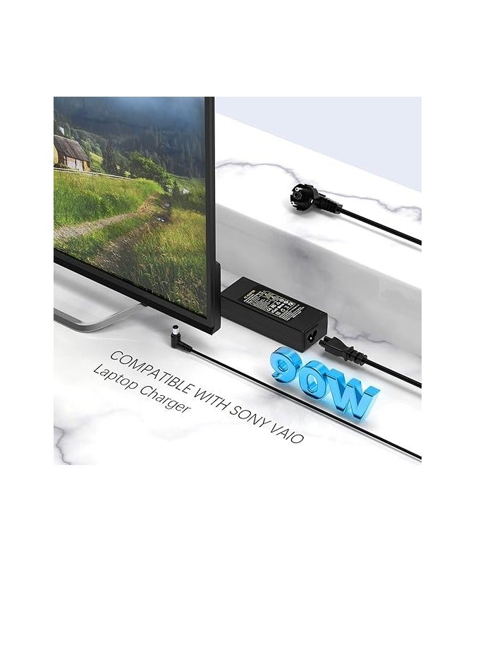 شاحن شبكة 19.5 فولت لتلفزيون سوني برافيا KDL-32 KDL-24 KDL-40 90 واط محول طاقة عالمي من Ladekabel W600B W650A W700B W800B KDL32W700B KDL48W600B KDL48W590B شاشة LED LCD HDTV الذكية شاحن تلفزيون - Image 4