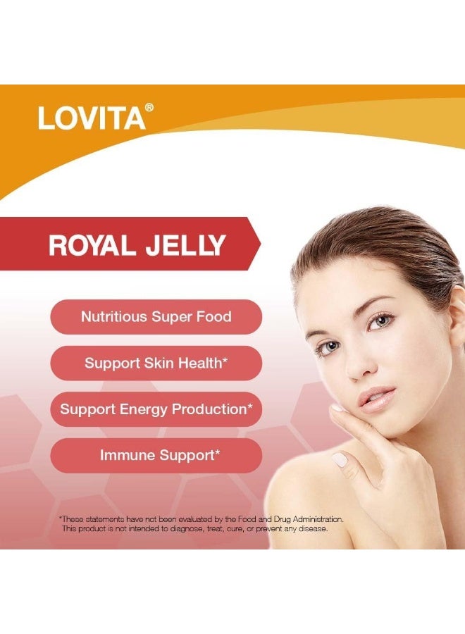 Lovita Royal Jelly Capsules for Skin Health and Energy - Image 3