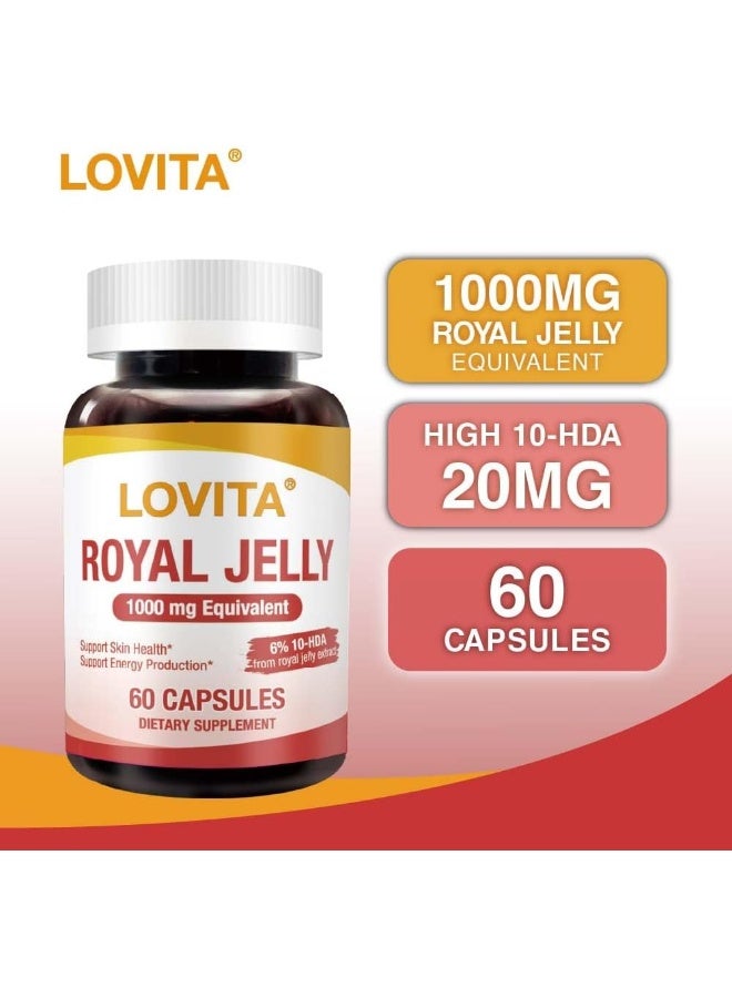 Lovita Royal Jelly Capsules for Skin Health and Energy - Image 2