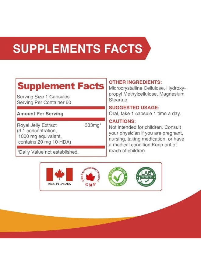 Lovita Royal Jelly Capsules for Skin Health and Energy - Image 4