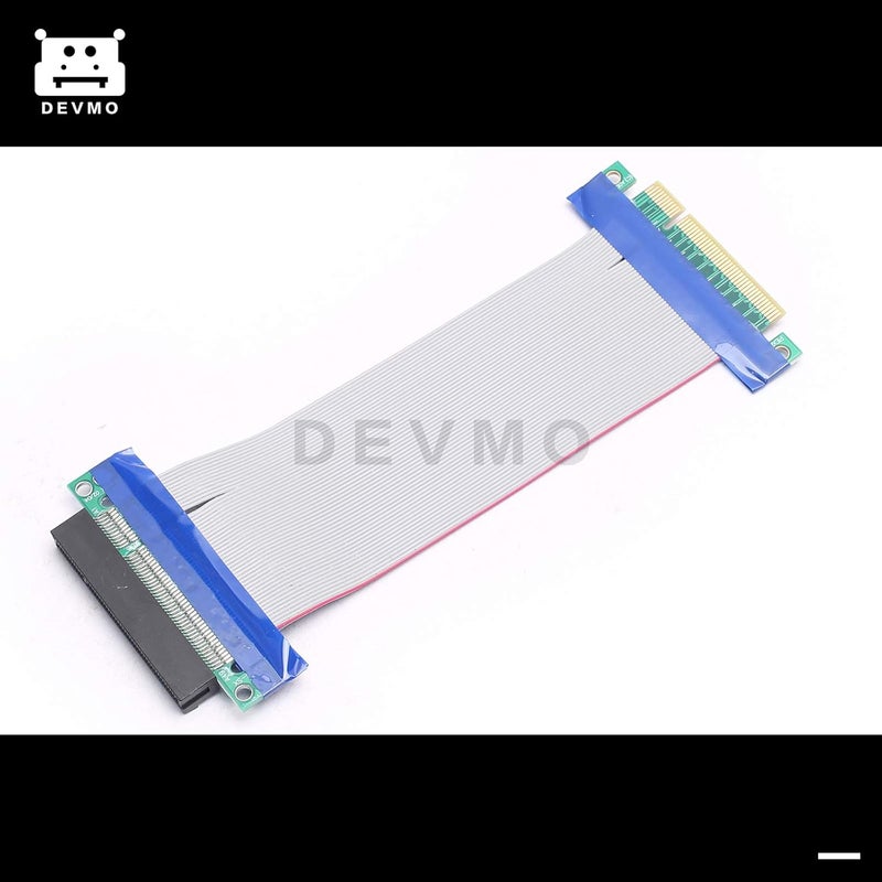 DEVMO PCI-Express 8X Riser Cable Premium PCI-E Port Extension Extender Card 19CM - Image 3