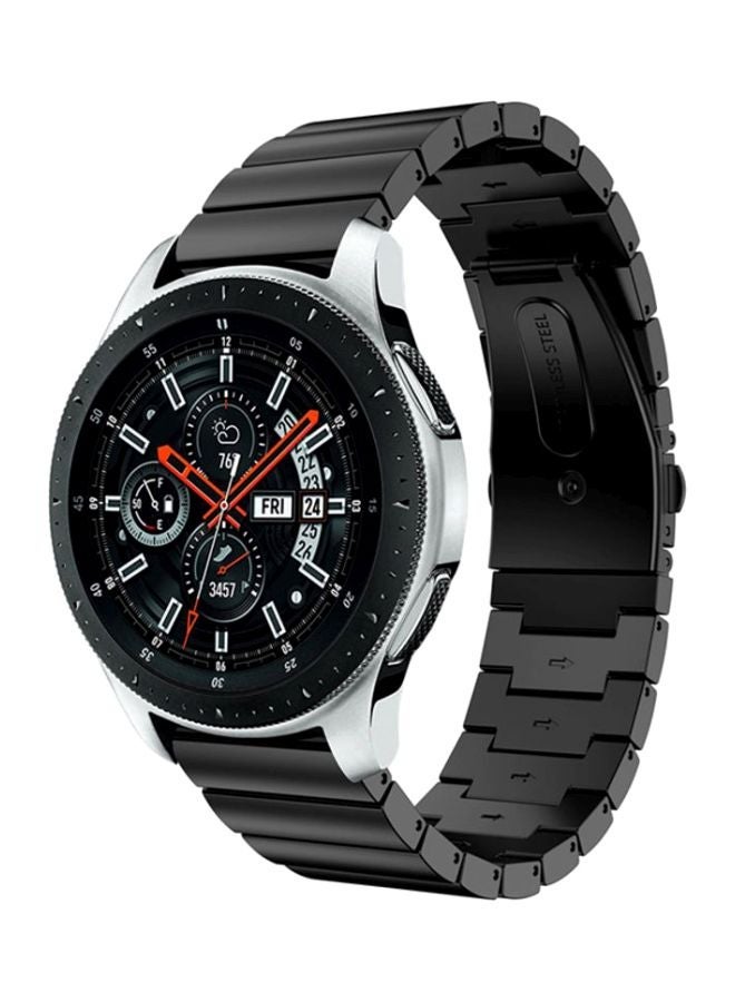 NIBEMINENT Interchangeable Band For Samsung Galaxy Watch Black - Image 3