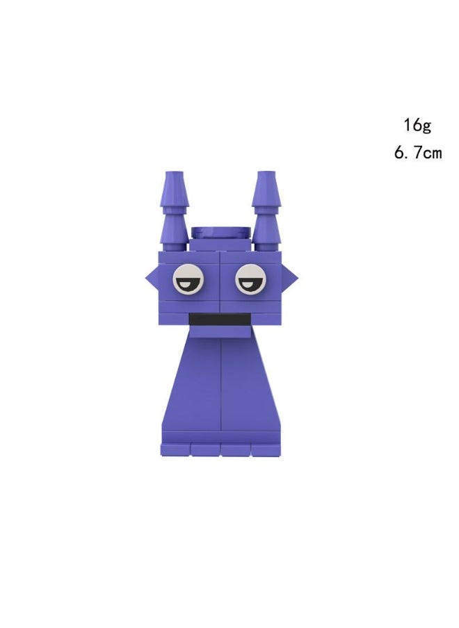 167Pcs Sprunki Building Blocks Toys Set Best Gift For Boys And Girls Creative Gifts  - Image 4