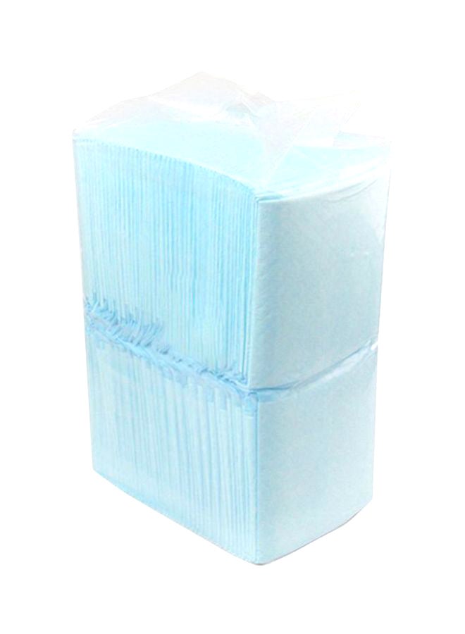 50 Pack Blue Medium Disposable Toilet Training Diapers - Image 1