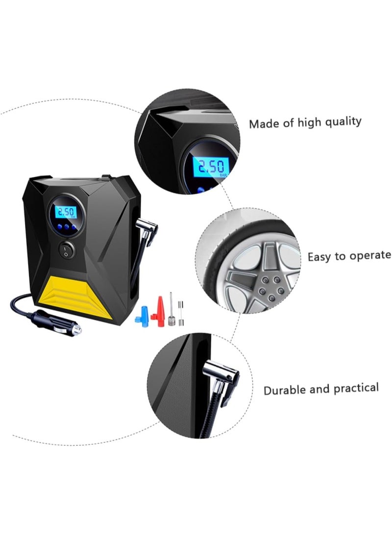 Air Compressor Tire Inflator Pump Car Portable 150 PSI Fast Inflation with LCD Screen [Cordless & Strong Power] Electric Tire Pump for Car Tire For Car Bicycle Motorcycles Ball - Image 5