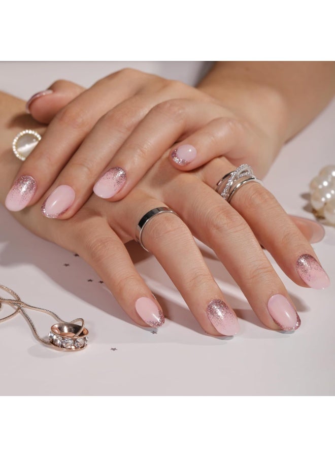 بلو سكاي طلاء أظافر جل نود نيكرز 80565 وردي فاتح يدوم طويلاً ومقاوم للتشقق 10 مل - Image 5