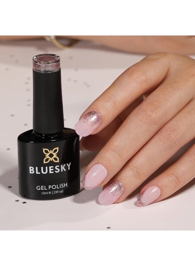 بلو سكاي طلاء أظافر جل نود نيكرز 80565 وردي فاتح يدوم طويلاً ومقاوم للتشقق 10 مل - Image 4