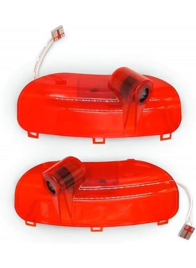 Vierex Car Door Welcome Light LED Logo Projector for Hyundai Sonata 8th Generation (2010-2014), HD Acrylic Lens Courtesy Door Shadow Lamp, Plug & Play Car Ambient Light Accessories - Image 2