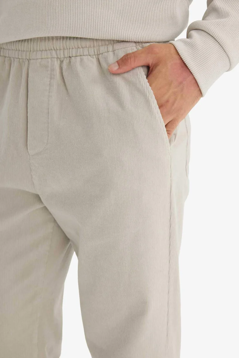 Defacto  Relax Fit Straight Leg Trousers for Men | Best Price UAE