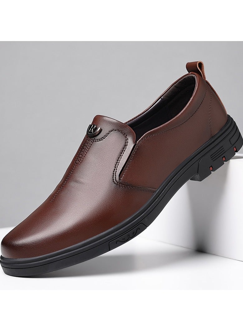 Shougu New Men's Business Leather Shoes  - Image 1