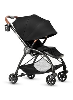 Travel Stroll 2 Stroller With Reversible, Multi Recline Seat - Black