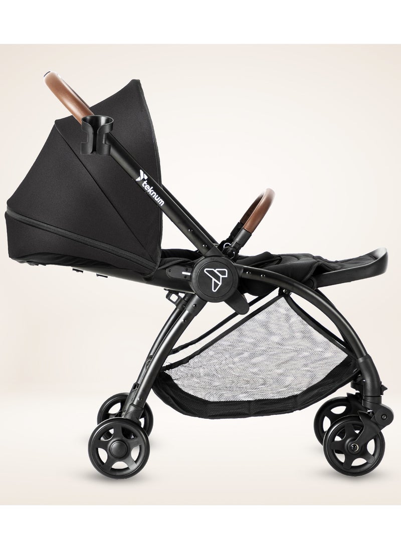 Travel Stroll 2 Stroller With Reversible, Multi Recline Seat - Black - pzsku/Z614570DF7B4C6F97ED6FZ/45/_/1702011386/cd4dfff1-2b17-4909-a1bc-a802e0bb4089