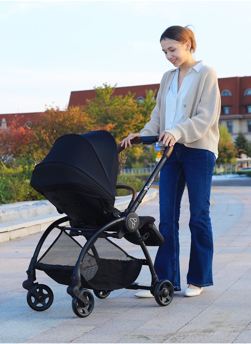 Travel Stroll 2 Stroller With Reversible, Multi Recline Seat - Black - pzsku/Z614570DF7B4C6F97ED6FZ/45/_/1702011389/de32d162-fc23-43ea-8c9c-9a47c515ceec