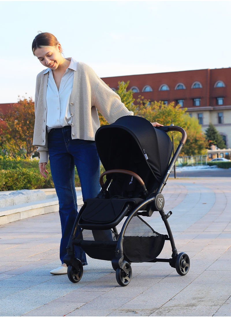 Travel Stroll 2 Stroller With Reversible, Multi Recline Seat - Black - pzsku/Z614570DF7B4C6F97ED6FZ/45/_/1702011389/ef321cb0-eecf-4caf-81eb-6f9dc030f3bf