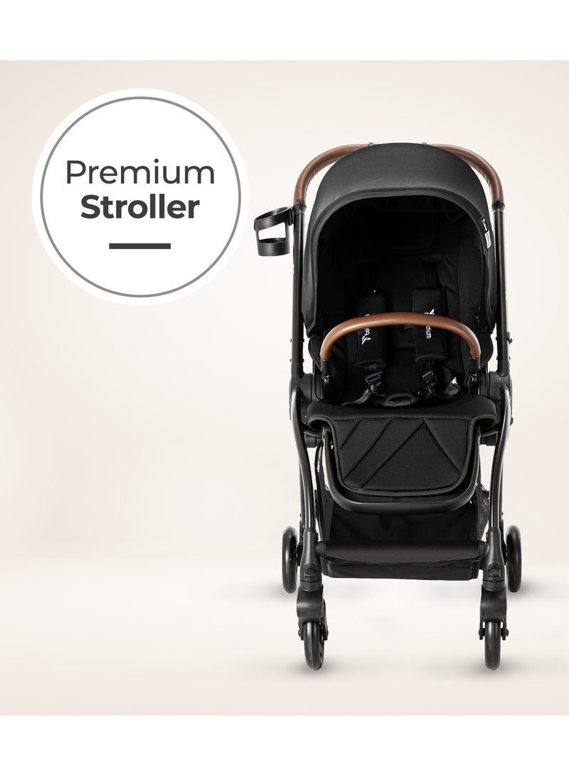 Travel Stroll 2 Stroller With Reversible, Multi Recline Seat - Black - pzsku/Z614570DF7B4C6F97ED6FZ/45/_/1702011394/02c54f59-b802-45ab-be71-8b8d7c9e200f