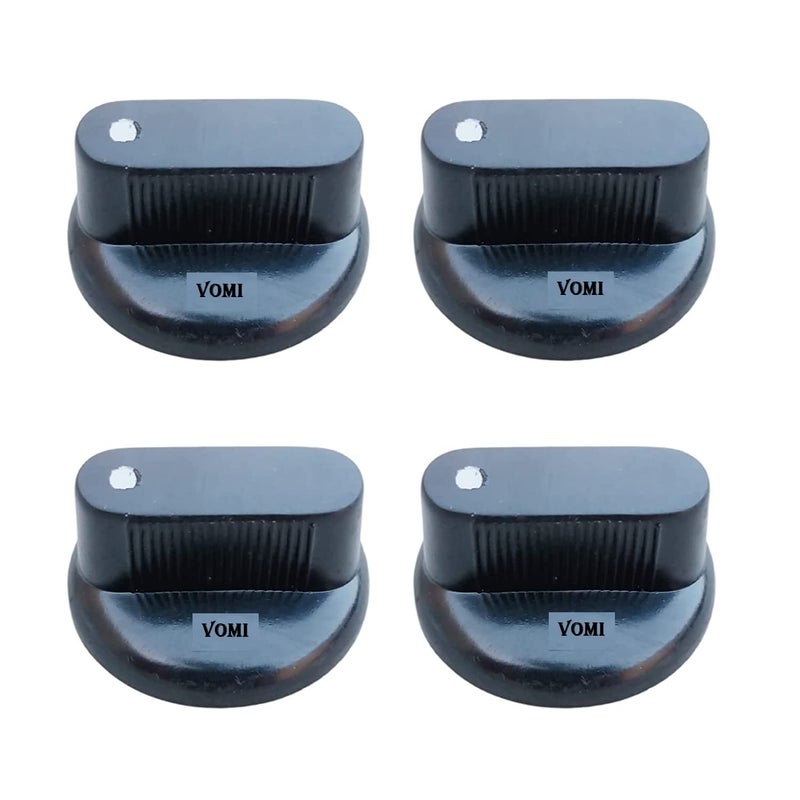 VOMI Gas Stove Button Round Sape Knob for Kitchen Manual Gas Stove Knob for Butterfly Usha Surya Sun Flame Super Flame 4 Gas Button - Image 1