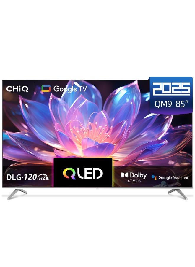 CHiQ 85 Inch 4K Qled Dlg120Hz Tv U85QM9S Metal Grey - Image 5