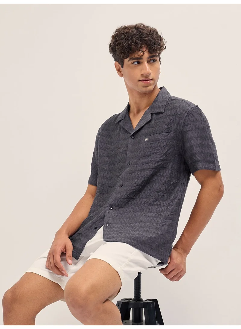 The Bear House  Men’s Classic Short Sleeve Casual Shirt – Lightweight, Breathable, and Designed for a Smart Yet Easygoing Look All Day Long for Men | Best Price UAE