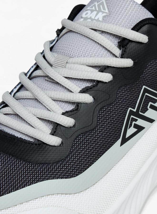Oaklan by Shoexpress Panelled Lace-Up Sports Shoes - Image 4