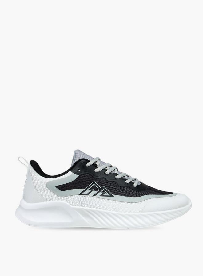 Oaklan by Shoexpress Panelled Lace-Up Sports Shoes - Image 3