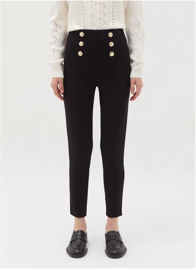 او في اس Leggings with buttons