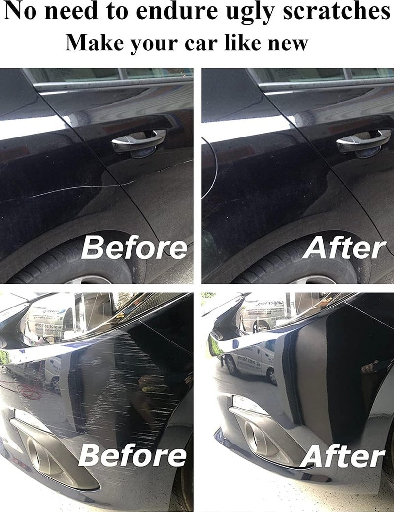 VOLDOT Car Scratch Remover Touch Up Paint Pen, 2-in-1 Car Scratch Remover Touch Up Paint Pen, Glossy Automotive Paint Pen, Waterproof Portable Scratch Pens, For Various Vehicles (Black) - Image 2