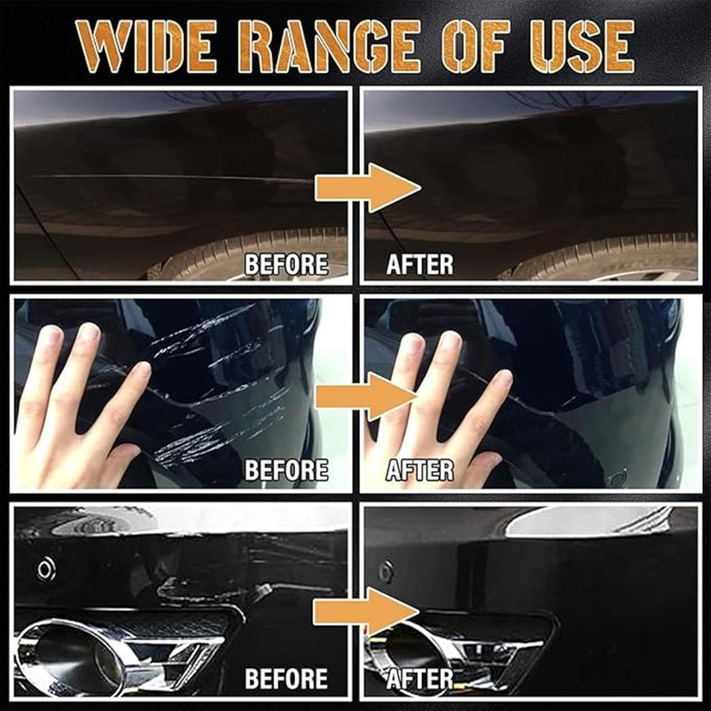 VOLDOT Car Scratch Remover Touch Up Paint Pen, 2-in-1 Car Scratch Remover Touch Up Paint Pen, Glossy Automotive Paint Pen, Waterproof Portable Scratch Pens, For Various Vehicles (Black) - Image 4
