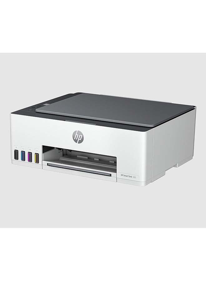 HP طابعة سمارت تانك 520 الكل في واحد، طباعة، مسح ضوئي، نسخ، طباعة ما يصل إلى 18000 صفحة باللون الأسود أو 6000 صفحة ملونة - [1F3W2A] - Image 2