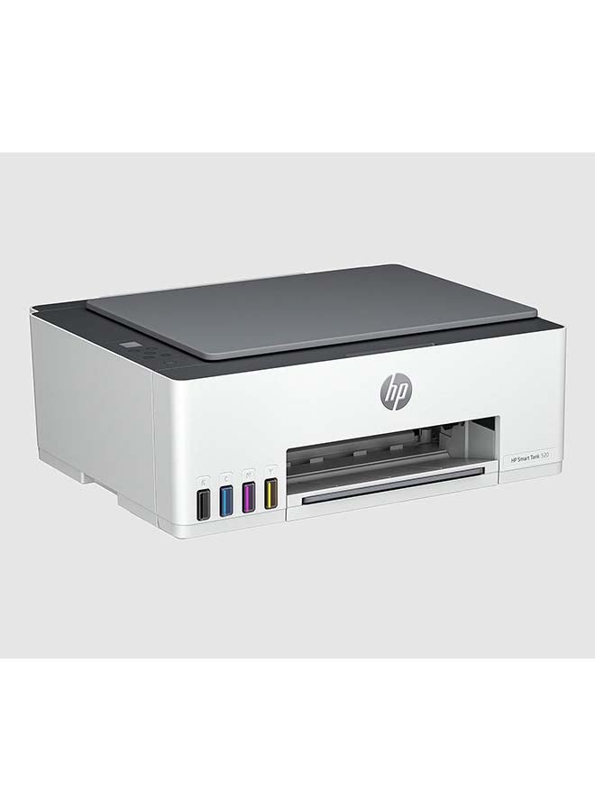 HP طابعة سمارت تانك 520 الكل في واحد، طباعة، مسح ضوئي، نسخ، طباعة ما يصل إلى 18000 صفحة باللون الأسود أو 6000 صفحة ملونة - [1F3W2A] - Image 3