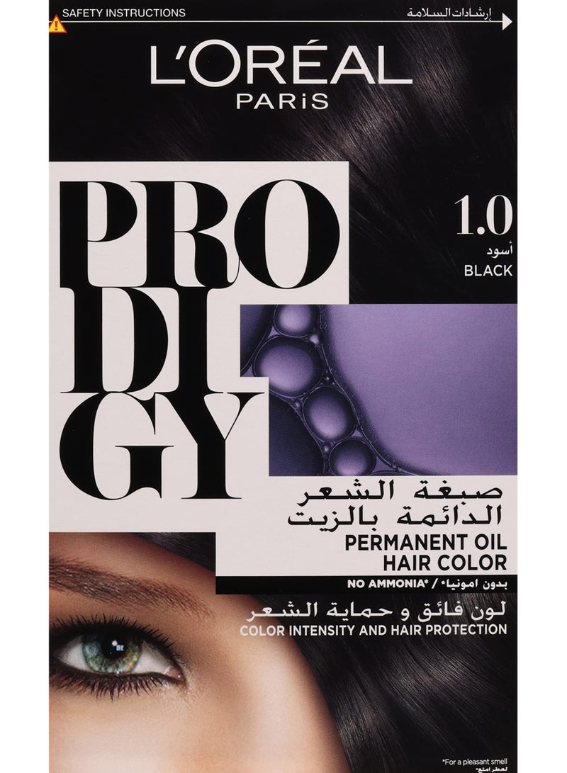 Prodigy 1 hair dye from L'Oreal Paris, dark black