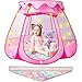 DISHIO Princess Castle Girls Play Tent with Rainbow Rug Star Lights Pop Up Play Tent for Toddlers Kids DISHIO Playhouse Toys for 123 Years Birthday Gifts Fairy Girls Tent with Mat Indoor Outdoor Kids Play - Image 2