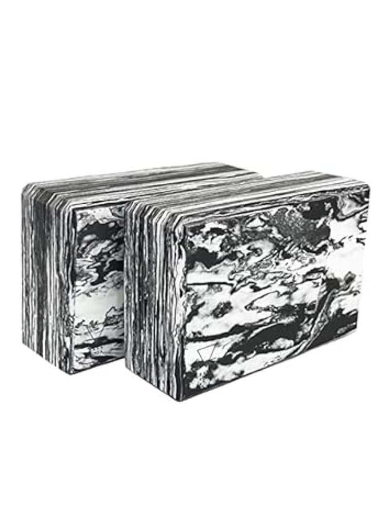 Spall Yoga Blocks -2 pc set - Unique Strong/Firm/Lightweight EVA foam support Block/Brick  - Image 2